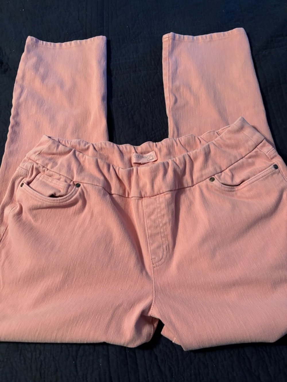Coldwater Creek Knit Denim Jeans